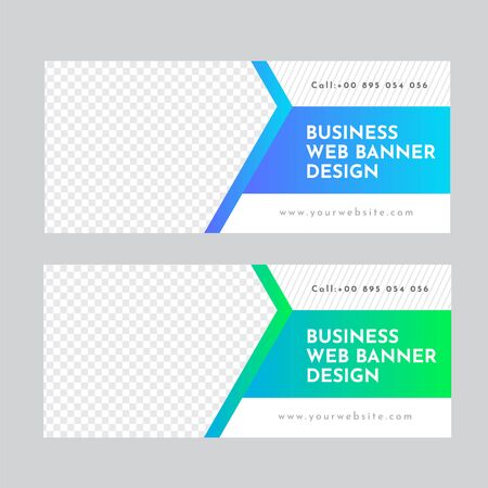 Business Web Bannersのイラスト素材
