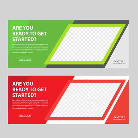 Business Web Bannersのイラスト素材