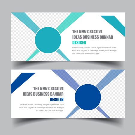 Business Web Banner Templateのイラスト素材