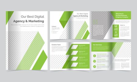business brochure templateのイラスト素材