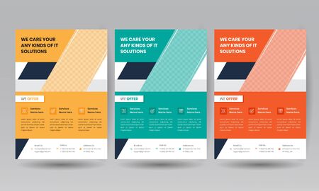 Business Flyer Templateのイラスト素材