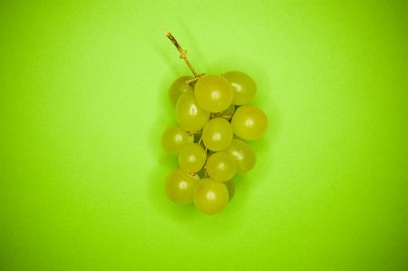 grapes on green backgroundの写真素材