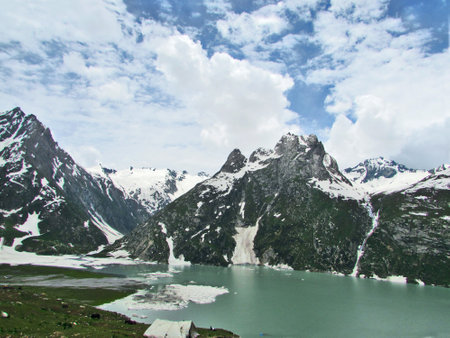 Pollution free and clear Himalaya Mountains of North India.