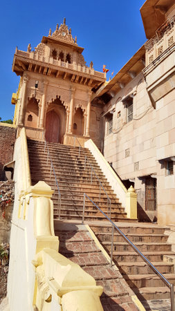 Radha Rani Temple of Barsana is also called the temple of Barsana Ladli Ji. This magnificent and beautiful temple dedicated to Radha-Krishna was built in 1675.のeditorial素材