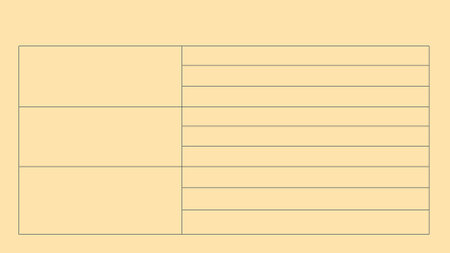 Simple wedding planner in blank sheet.のイラスト素材