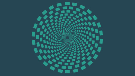 Abstract spiral light blue background for your creative project. It will help you to express your...