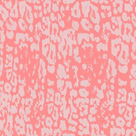 Seamless leopard pattern can be used for graphic design textile design or web design. pink backgroundの写真素材