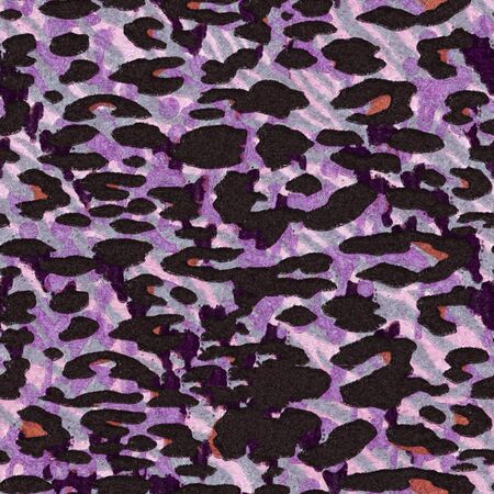 Seamless creative colorful leopard texture, background, wallpaper for textile, web etc.の写真素材