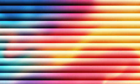 Vibrant abstract textured horizontal lines gradient backgrounds in rainbow spectrum