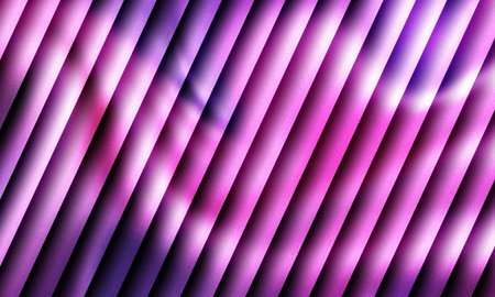 Vibrant pink and purple diagonal stripes abstract graphic textured background patternの写真素材