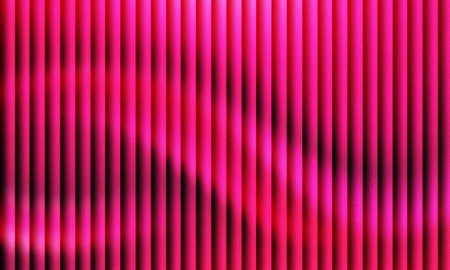 Vibrant fuchsia pink vertical stripes abstract background with textured gradient effectの写真素材