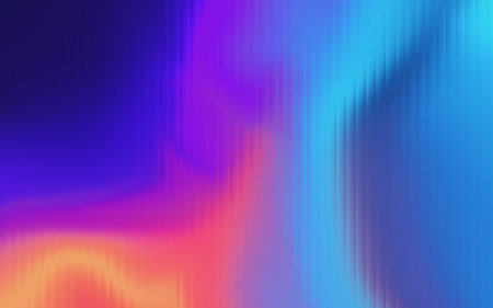Vibrant pixel-sorted gradient background with vertical lines, modern colorful abstract designの写真素材