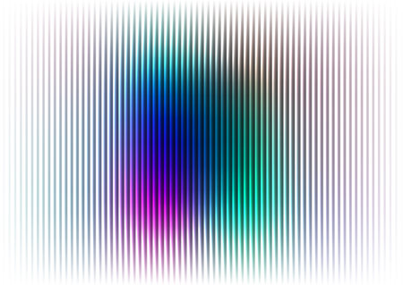 Dynamic abstract pattern with glowing vertical lines creating a modern backdrop for technology and design.の写真素材