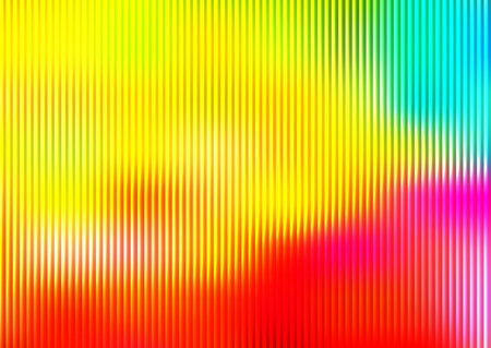 Colorful vertical stripes forming a dynamic spectral gradient, ideal for modern digital design backgrounds and displays.の写真素材