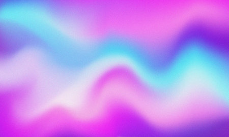 Psychedelic iridescent gradient with noise effect, vibrant abstract backgroundの写真素材