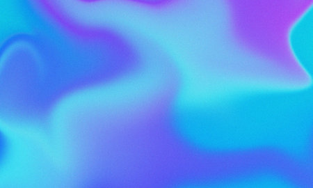 Vibrant fluid gradient background with grainy texture, abstract digital designの写真素材