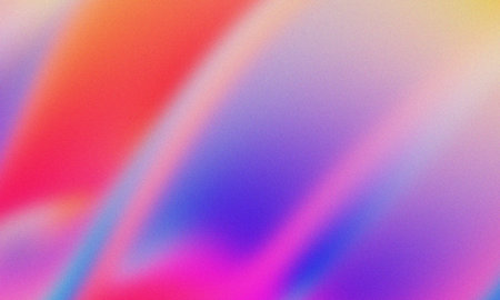 Vibrant grainy gradient abstract background with vivid colors and subtle textureの写真素材