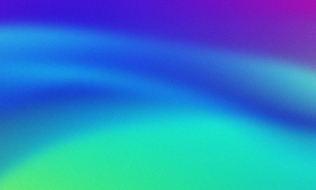 Vibrant color gradient abstract background with grainy textured surfaceの写真素材