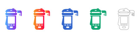 Electronic Device Icon Set vol 312