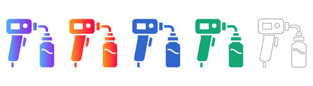 Precision Scientific Diagnostic Tool Icons vol 3579