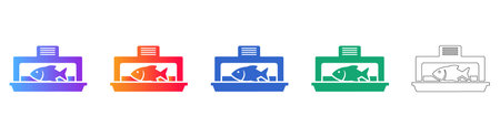 Industrial Food Processing Icons vol 25941のイラスト素材