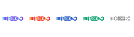 Industrial Lifting Hook Icon Set vol 27097