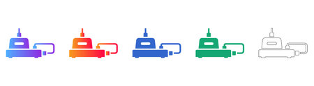 Laboratory Equipment Icon Set vol 29220