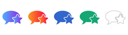 Favorite Feedback and Rating Icons vol 31926