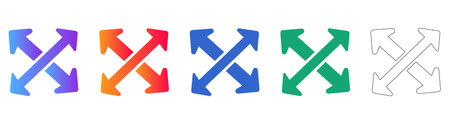 Directional Expansion and Scaling Icons vol 31830