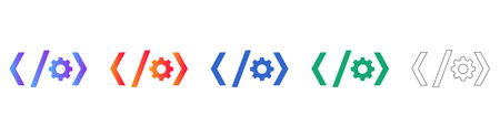 Software Development Coding Icon Set vol 31920