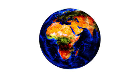 Planet earth from the spaceの写真素材