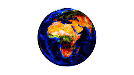 Planet earth from the spaceの写真素材