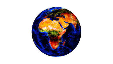 Planet earth from the spaceの写真素材