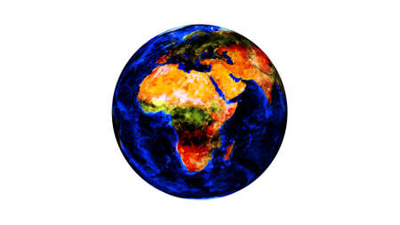 Planet earth from the spaceの写真素材