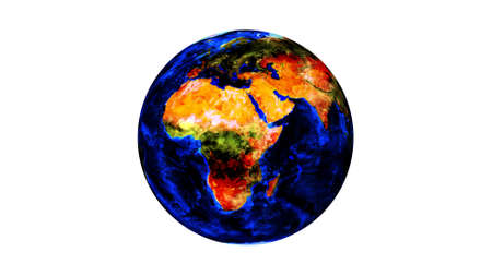 Planet earth from the spaceの写真素材