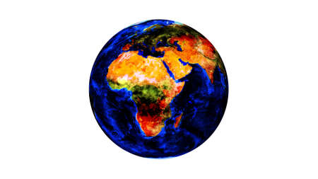 Planet earth from the spaceの写真素材