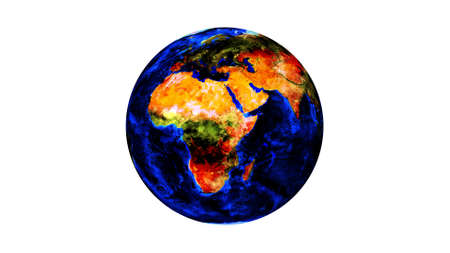 Planet earth from the spaceの写真素材