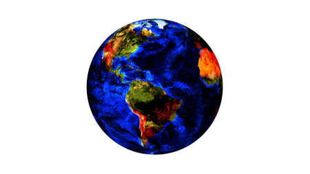 Planet earth from the spaceの写真素材