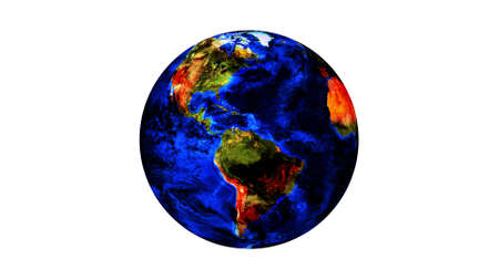 Planet earth from the spaceの写真素材