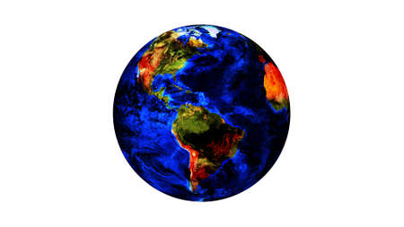 Planet earth from the spaceの写真素材