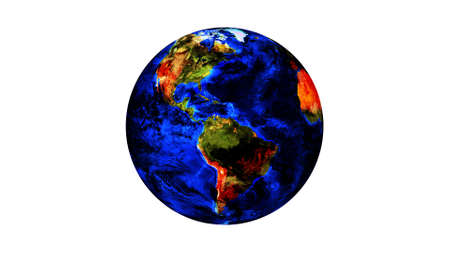 Planet earth from the spaceの写真素材