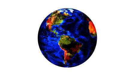 Planet earth from the spaceの写真素材