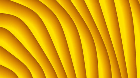 Abstract yellow background, yellow color line backgroundの写真素材