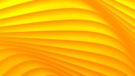 Abstract yellow background, yellow color line backgroundの写真素材