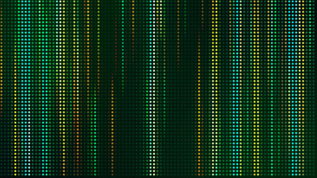 Abstract digital technology glowing dot background, dot lineの写真素材