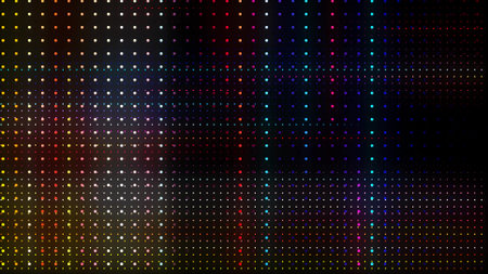 Abstract digital technology glowing dot background, dot lineの写真素材