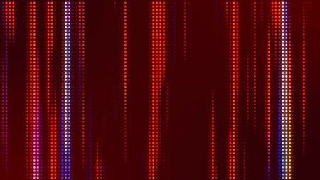 Abstract digital technology glowing dot background, dot lineの写真素材