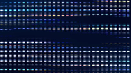 Abstract digital technology glowing dot background, dot lineの写真素材