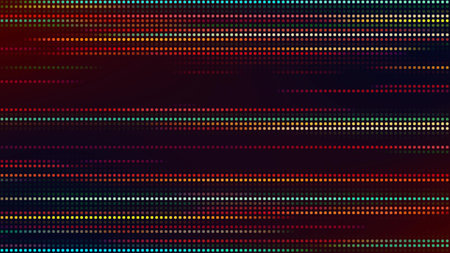 Abstract digital technology glowing dot background, dot lineの写真素材