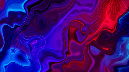 abstract colorful 4k Liquid Waves motion background